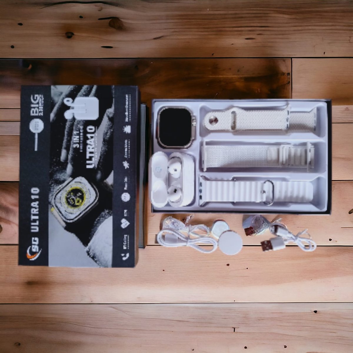 Smartwatch Ultra 10 (Smartwatch + Audífonos)