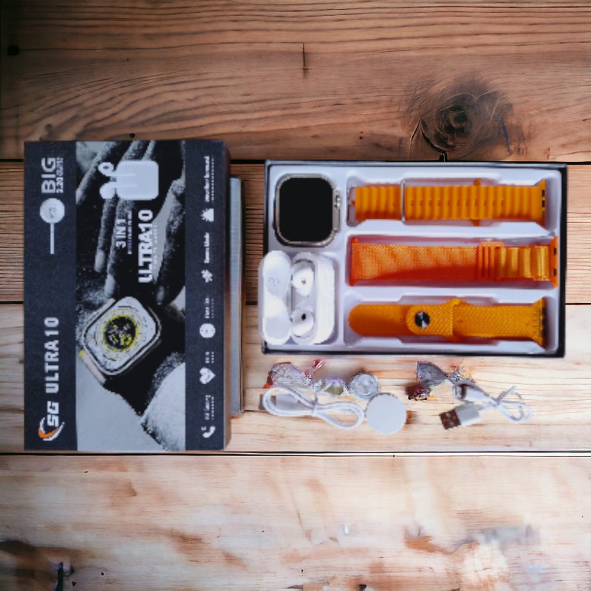 Smartwatch Ultra 10 (Smartwatch + Audífonos) - Imagen 2