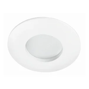 LUMINARIO EMPOTRADO LED BLANCO DE TECHO  A PRUEBA DE HUMEDAD PARA REGADERAS Y VESTIDORES ADRIA I 7W 100-240 GX5.3 10YD101MVB APV