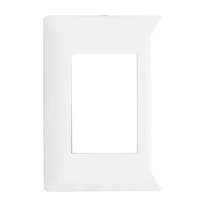 PLACA BLANCA RESINA ALPHA 3 VENTANAS