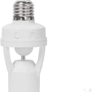 PORTALAMPARA CON SENSOR DE MOVIMIENTO 360º