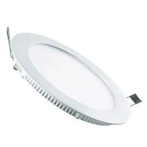 PANEL LED SLIM EMPOTRADO REDONDO 18W  BLANCO CALIDO