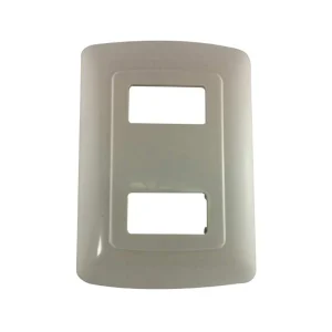 PLACA DOS VENTANAS MARFIL