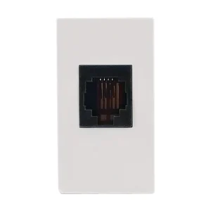 TOMA TELEFONICA 6H RJ11 MARFIL BETA