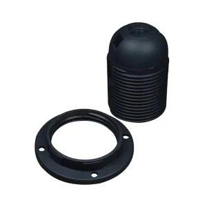 PORTALÁMPARA CONTRATURCA P/NIPLE 250V 660W NEGRO