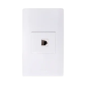 PLACA CON TOMA DE TELÉFONO