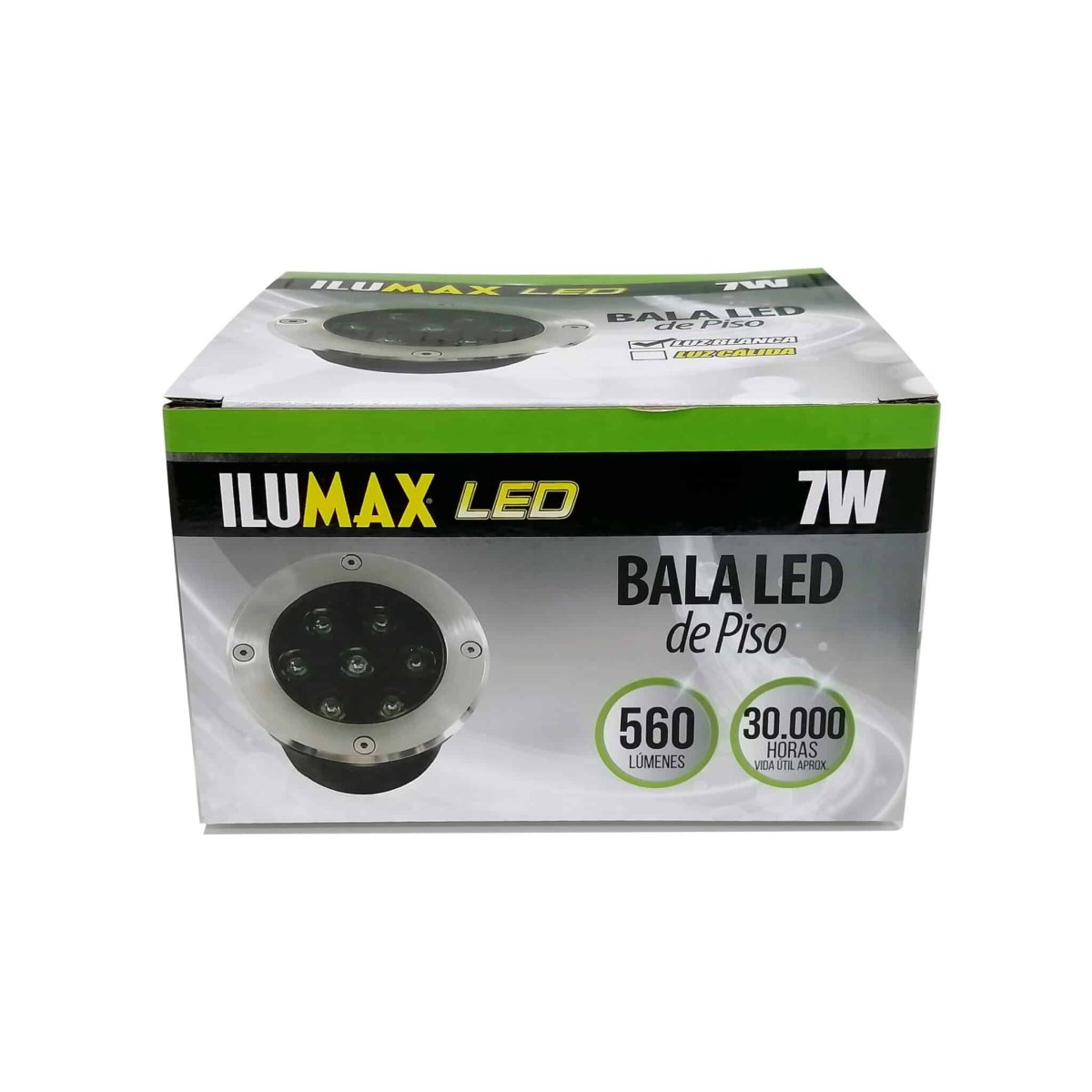 Bala De Piso LED 7W Luz Blanca - Imagen 2