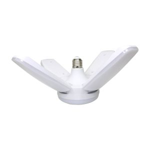 Bombillo Led 4 Aspas Escualizable 45w Luz Blanca