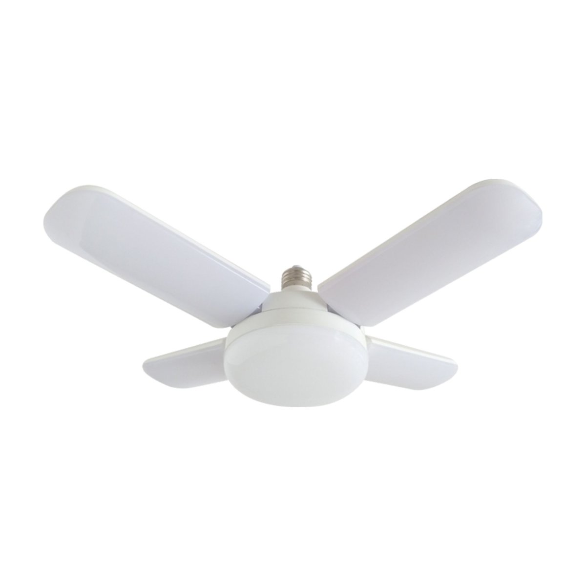 Bombillo Led 4 Aspas Escualizable 45w Luz Blanca - Imagen 2