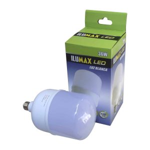 Bombillo LED 36W Alta Potencia Luz Blanca E27
