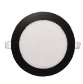 Luminaria Empotrar LED Circular 300mm Diámetro Corte 285mm Negro 24W 85-265V 1704LM 65K PLEDC24W65KN