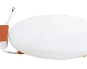 Luminaria Aspirina Empotrar LED Circular Corte Ajustable 4cm-7cm 586lm 85-265V Blanco 8W 40K LESATH8W40K