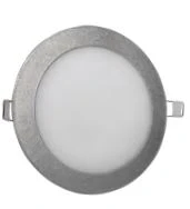 Luminaria Empotrar LED Circular 120mm Diámetro Corte 105mm Gris 6W 85-265V 295LM 40K PLEDC6W40KG