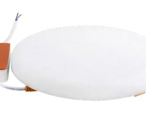 Luminaria Empotrar LED Circular Corte Ajustable 4cm-7cm 586lm 85-265V Blanco 8W 65K LESATH8W65K