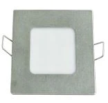 Luminaria Empotrar LED Cuadrado Corte 720mm x 720mm 138lm 85-265v Gris 3W 65K ADHARA3W65KG