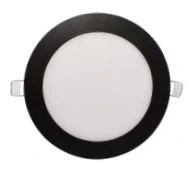 Luminaria Empotrar LED Circular 120mm Diámetro Corte 105mm Negro 6W 85-265V 295LM 30K PLEDC6W30KN