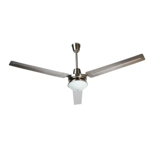 VENTILADOR CON ILUMINACIÓN 56" 75W SATINADO MASTERFAN CENTAURO