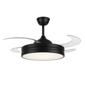 VENTILADOR CANDIL 42" ASPAS RETRACTIL  DIMEABLE LUMICRAFT VENTI-06