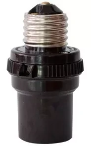 PORTALAMPARA CON FOTOCELDA PARA FLUORESCENTE