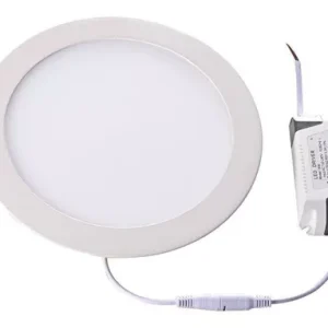 Panel LED Slim Empotrable Techo Spot Redondo Blanco Neutro 12W 90-277V 840LM 41K