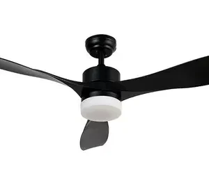 Abanico Techo Ventilador Fénix 52" Negro Wifi