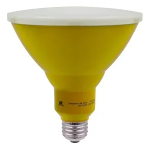 Foco LED Par38 Amarillo Luz Ámbar 15W 100-240V E26/E27 Ykp38c10
