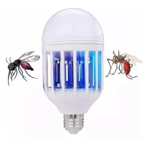 Foco LED Lampara UV  Mata Mosquitos 12W 750LM 65K E27