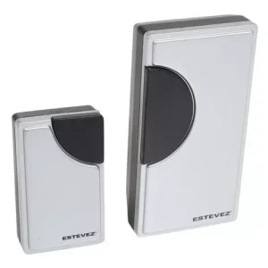 Timbre Inalámbrico Moon Plata Campana Ding-dong D881w-pl