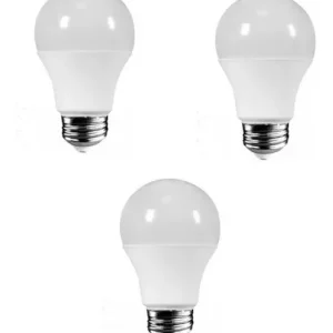 Tripack De Foco LED Luz De Día Bulbo 9W 100-240V 810LM E26/E27