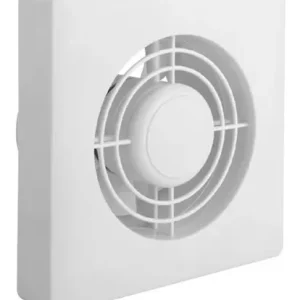 Extractor De Aire Blanco Sanitario Regadera 4 Pulgadas 1004