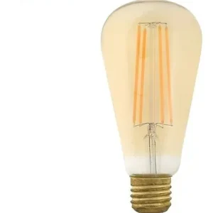 Foco Vintage LED No Dimeable St64 6W 100-240V 600LM 22K E26 Ykfil10