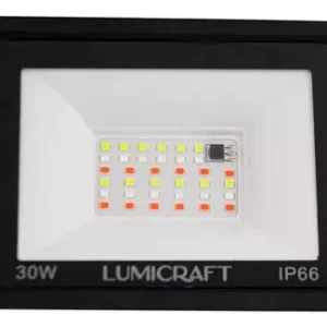 REFLECTOR RGB 30W 100-265V 2700LM CON CONTROL REMOTO LUMICRAFT