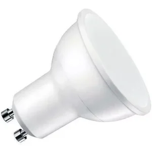 Foco LED Económico Blanco Cálido 6W 100-140V 480LM 30K GU10 IPSA GU10-LED/30 LUZ CALIDA