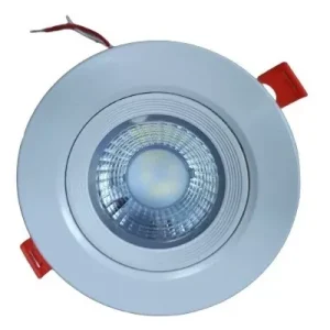 EMPOTRADO LED DIRIGIBLE 5W LUZ FRIA 100-240V
