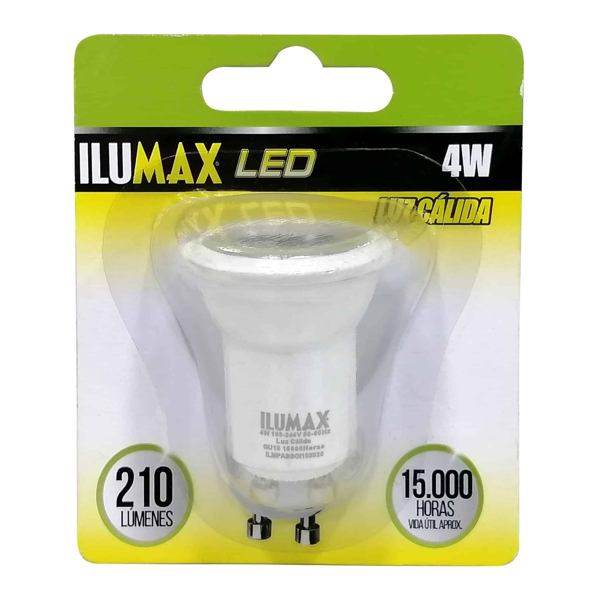 Dicroico MR11 LED 4W Luz Cálida GU10
