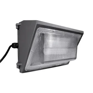 WALLPACK LUZ FRÍA 80W 100-277V 9000LM 50K