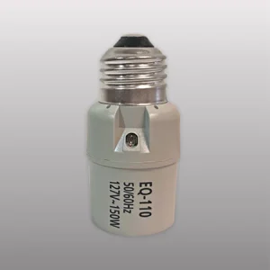 PORTA LAMPARA CON FOTOCELDA E-26 127V