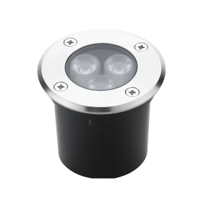 EMPOTRADO DE PISO LED 3W 30K BLANCO CALIDO MUNDO LUCIDO EMP3C