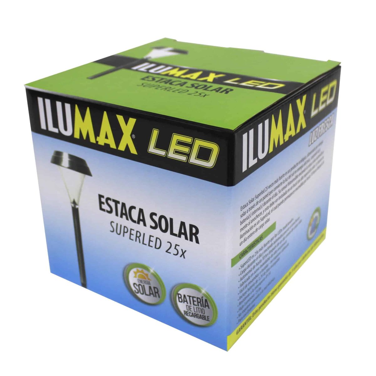 Estaca LED 0.4W Solar Luz Fresca - Imagen 3