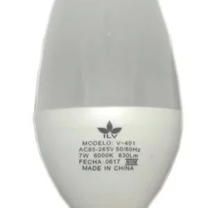 PAQUETE CON/3 FOCO VELA 7W LUZ CALIDA 30K E27 (ILV)