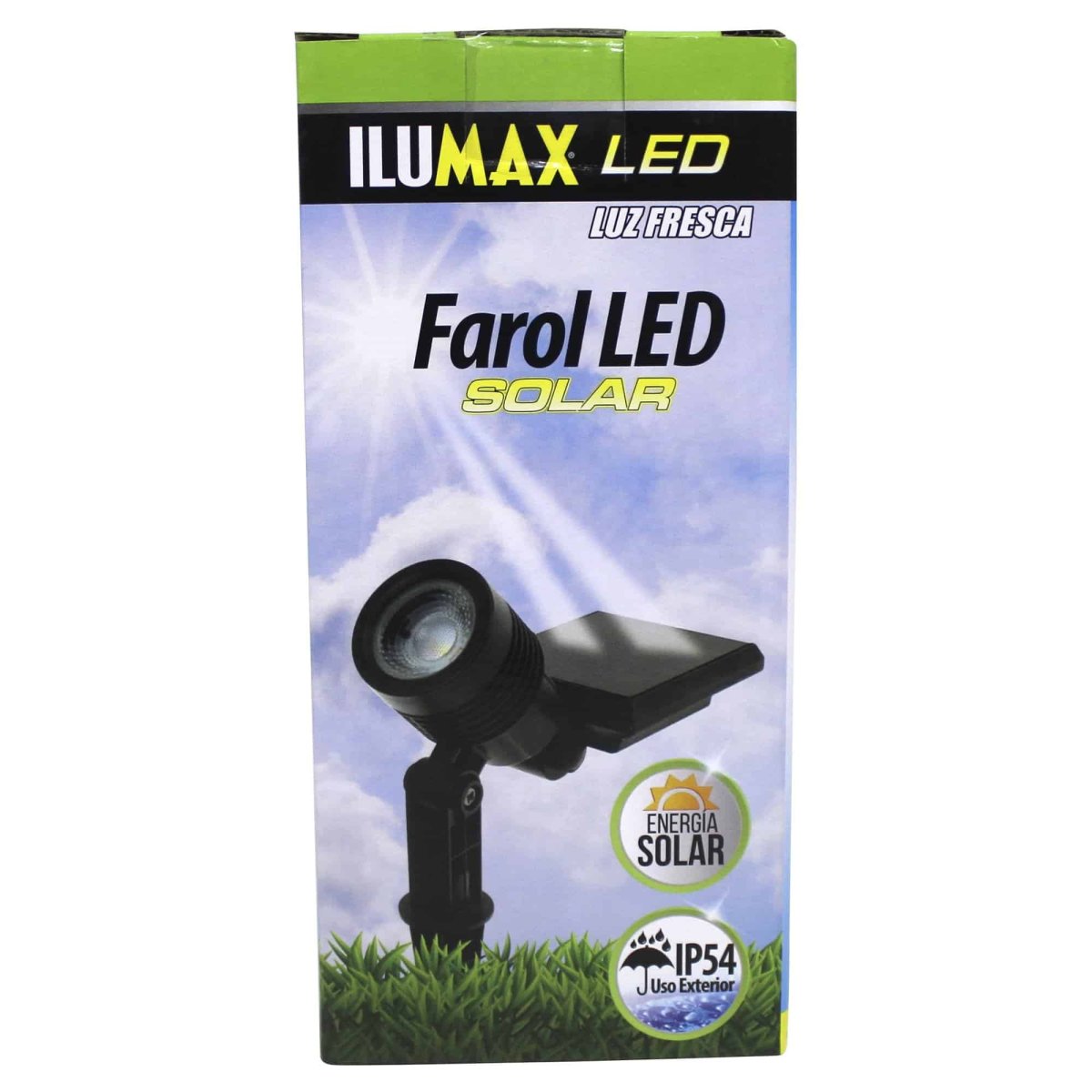 Farol LED 0.07W Solar Luz Fresca