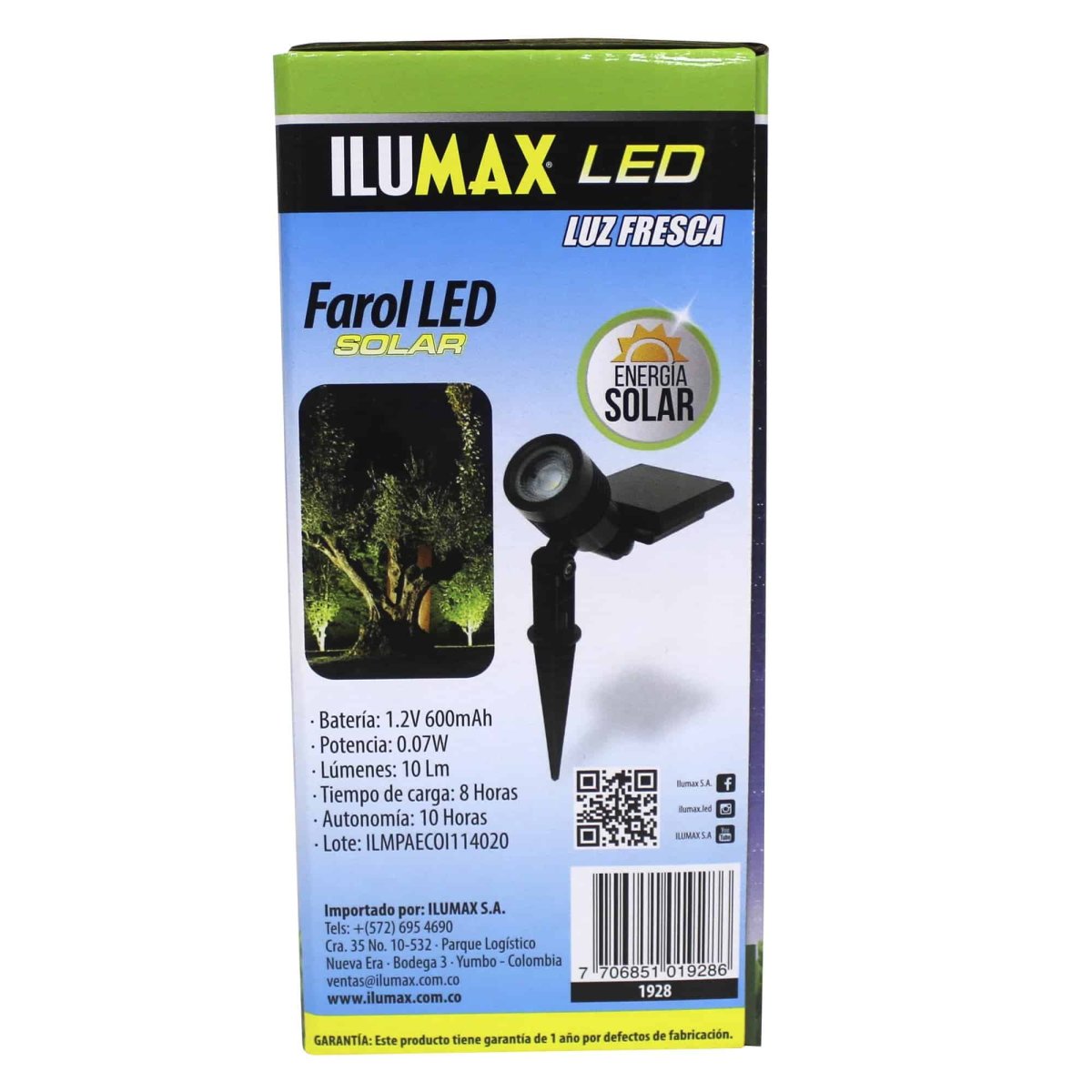 Farol LED 0.07W Solar Luz Fresca - Imagen 5
