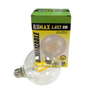 Globo LED 8W Filamento Luz Cálida E27