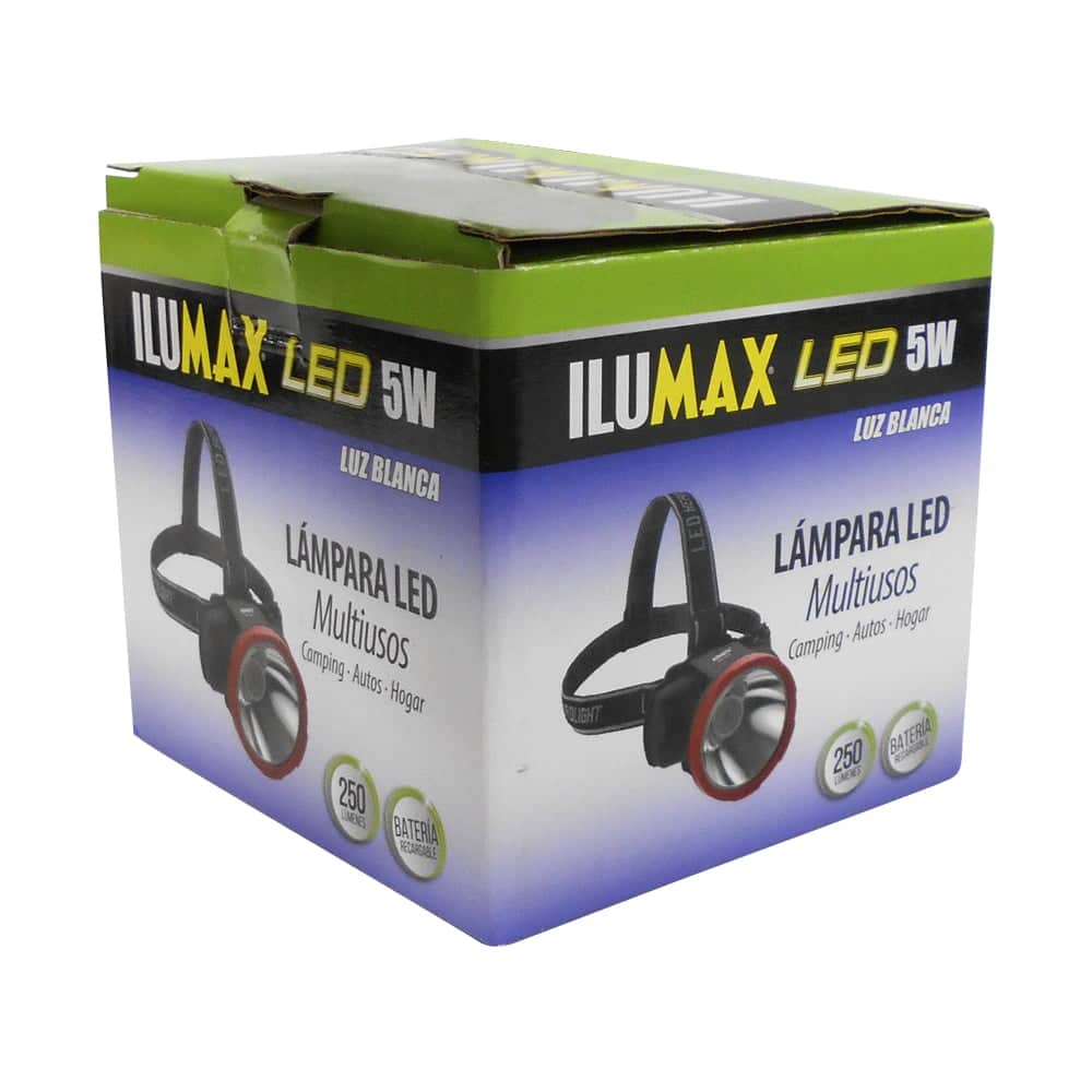 Head Lamp LED 5W Recargable Luz Blanca