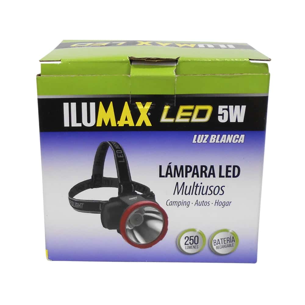 Head Lamp LED 5W Recargable Luz Blanca - Imagen 2