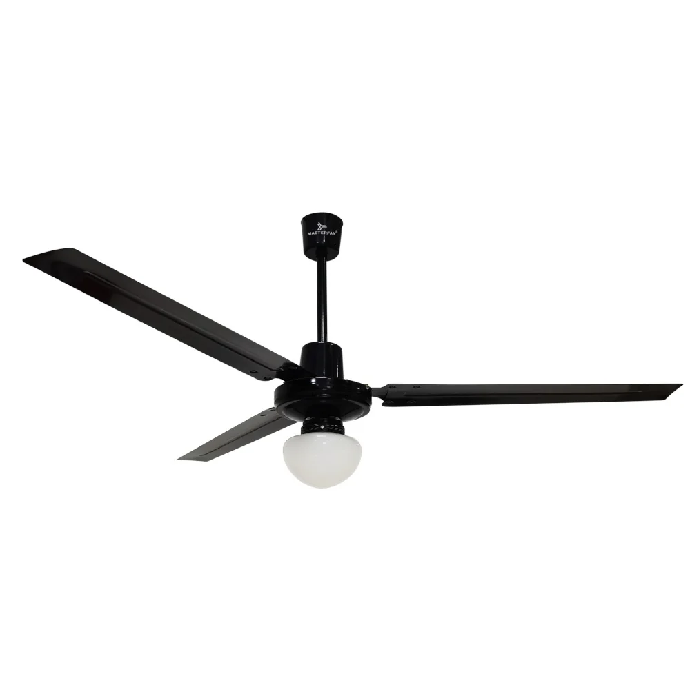 VENTILADOR CON ILUMINACIÓN 56" 75W NEGRO MASTERFAN ICARUS