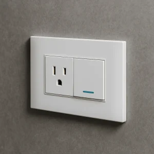 Interruptor mas toma Blanco Carpinter A11