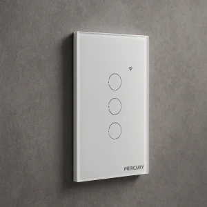 Interruptor wifi inteligente Triple Blanco
