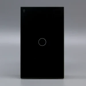 Interruptor wifi inteligente Sencillo Negro