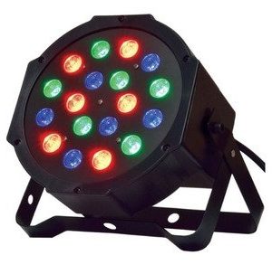 Luz DMX 18 leds, para disco o escenario